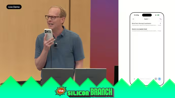 Why did Google use an iPhone to showcase their new Gemini features